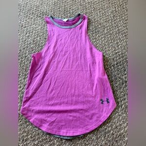 Under Armour Women's Fuchsia Muscle Tee